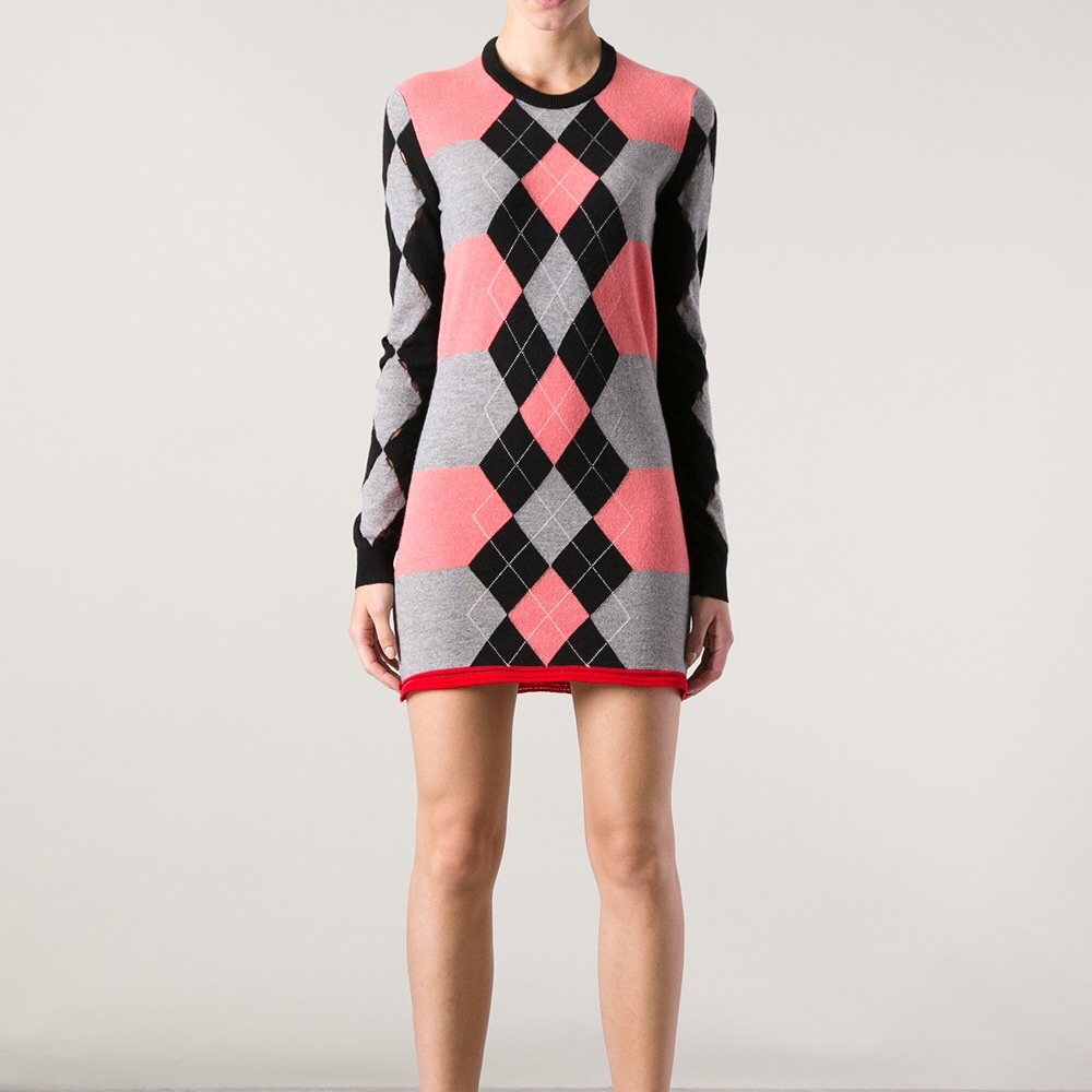 Balenciaga Wool/Cashmere Sweater Dress